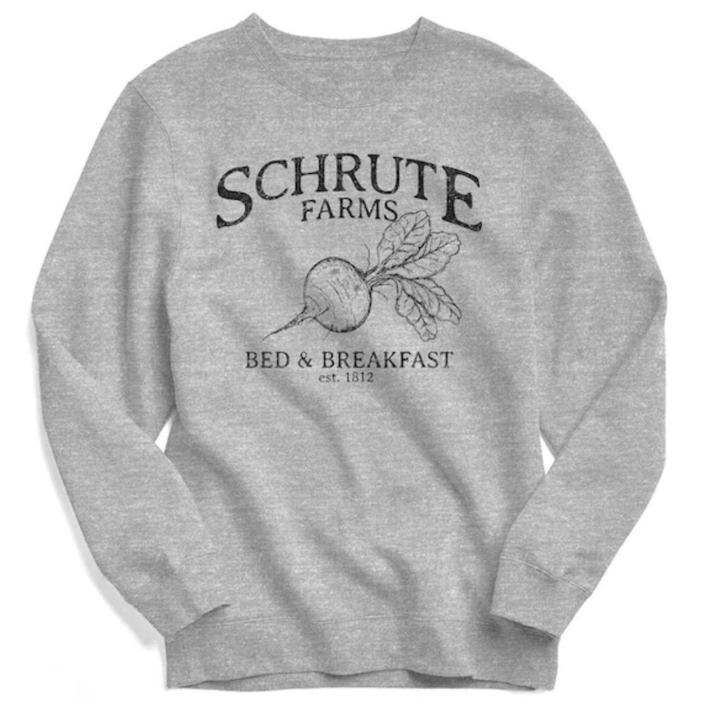 Schrute Farms B&B Crewneck Sweater